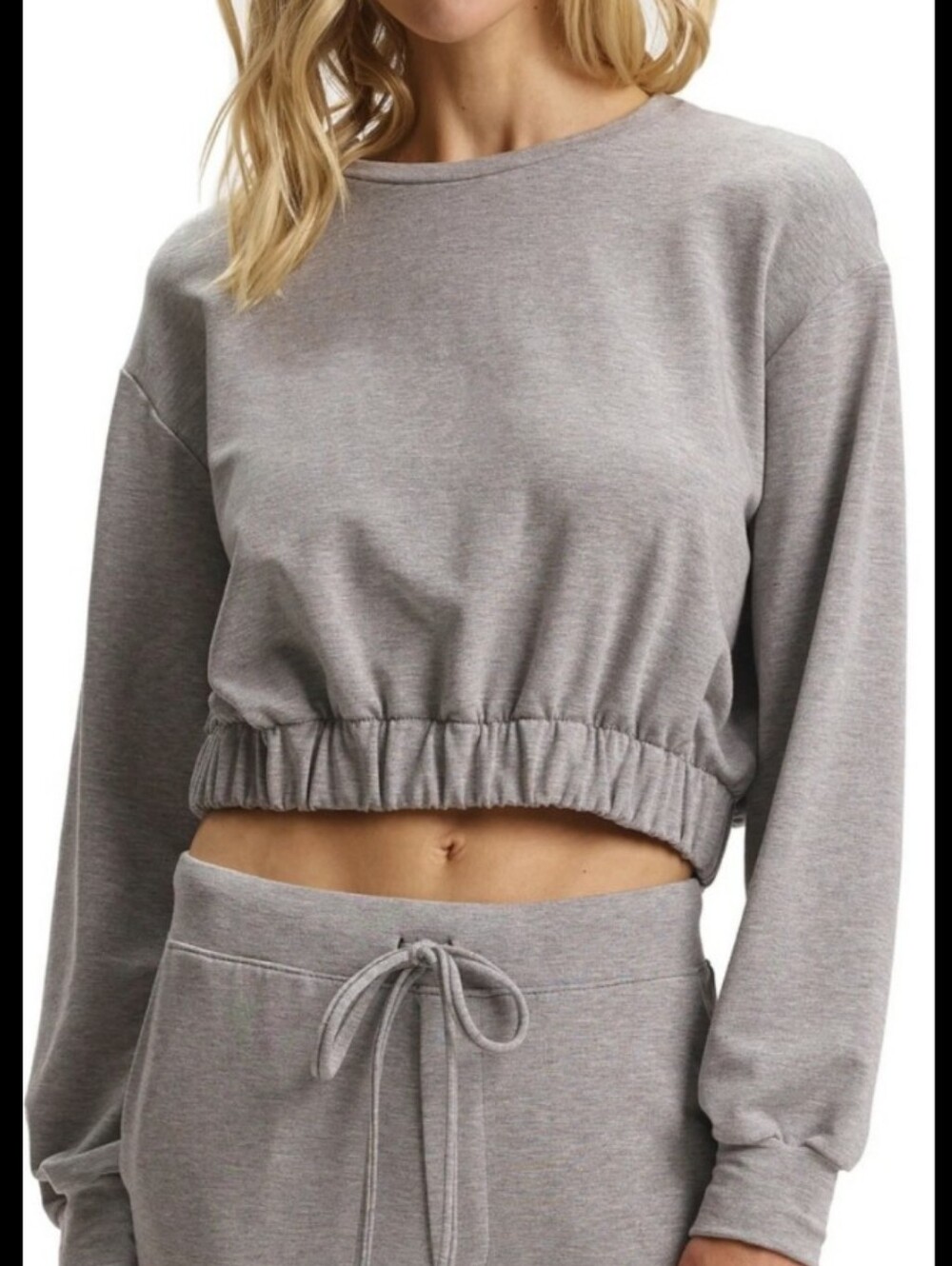 Commando Modern Lounge Cropped Long Sleeve